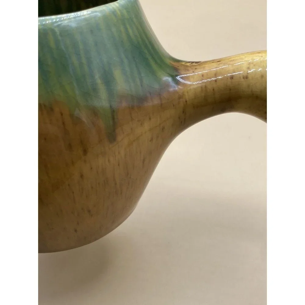 Vintage Popo Galsini Pasadena Gourdware Rare Tiki Mug Gourd Shaped 1950's